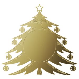 VibraprintÂ® Tree Holiday Ornament (3")