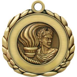 VibraprintÂ® Victory Quali-Craft Medallion (2-1/2")