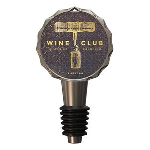 VibraprintÂ® Wine Stopper Medallion