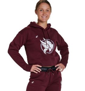 Victory Fleece Womens Crop Hoodie