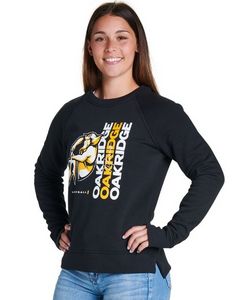 Victory Fleece Womens Split Hem Crew