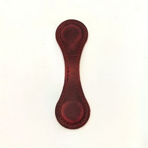 Vintage Leather Magnetic Bookmark