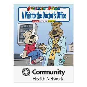 Visit to Doctor's Office Stickers Book