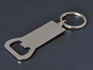 Vivid Full Color Bottle Opener Keyholder - Rectangle
