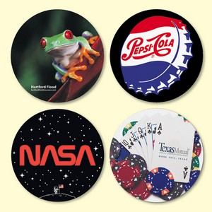 VynexÂ® DuraTecÂ® 3.6"Round x1/16" Drink Coaster