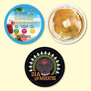 Vynex® DuraTec® 4"Round x1/8" Hard Surface Drink Coaster