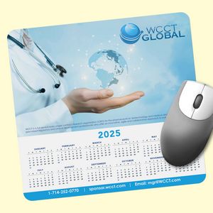 VynexÂ® DuraTecÂ® 7.5"x8"x1/16" Hard Surface Calendar MousePad