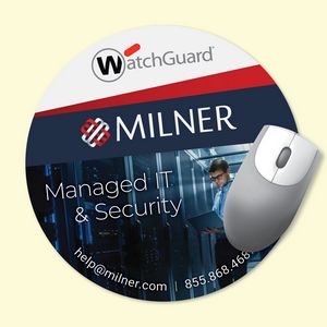 VynexÂ® DuraTecÂ® 8" Round x1/8" Hard Surface Mouse Pad