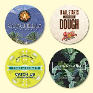 VynexÂ® Heavy Duty 3.6"Round x3/16" Drink Coaster