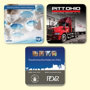 VynexÂ® Heavy Duty 4"x4"x1/8" Hard Surface Drink Coaster