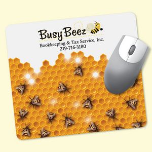 VynexÂ® Heavy Duty 7.5x8.5x1/8" Hard Surface Mouse Pad