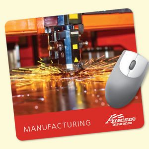 VynexÂ® Heavy Duty 7.5"x8"x1/8" Hard Surface Mouse Pad