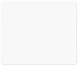 VynexÂ® Heavy Duty 8"x9.5"x1/16" Hard Surface Mouse Pad