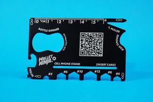 Wallet NinjaÂ® Metal Business Cards