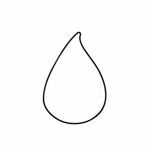 Water Drop Magnet - Full Color
