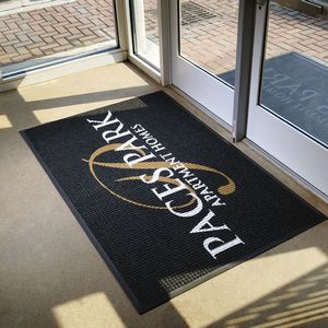 WaterHogÂ® Inlay Indoor/Outdoor Logo Mat w/Surface Nubs (6'x16')