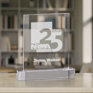 Waterman Award 6" H