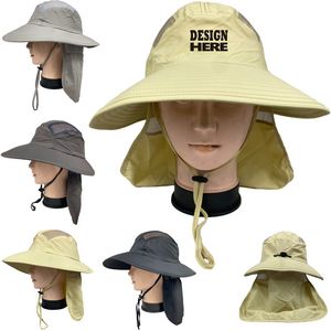 Waterproof Safari Mesh Bucket Hat