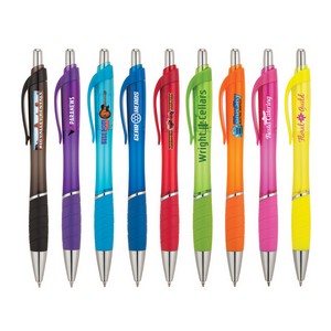 Wave - Clear Ballpoint Pen