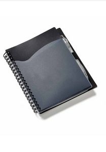 Wave Spiral Notebook w/Cardinal Pen (5''x7'')