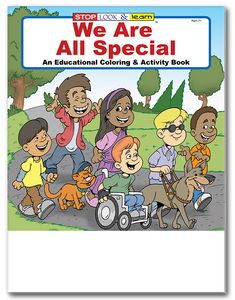 We Are All Special Coloring Book