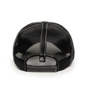 Weathered Cotton Cap w/Mesh Back