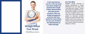 Weigh What You Want Pocket Pamphlet