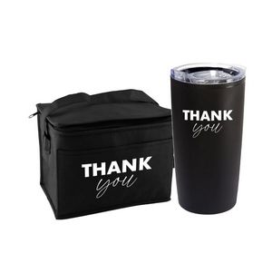 Welcome Stainless Tumbler & Cooler Set