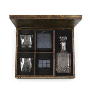 Whiskey Box with Decanter