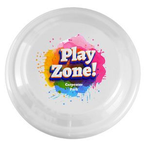 White 9" Flyer With Full Color Imprint