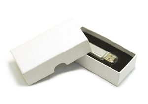 White Gift Box for USB Flash Drive