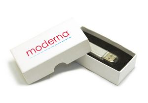 White Gift Box for USB Flash Drive