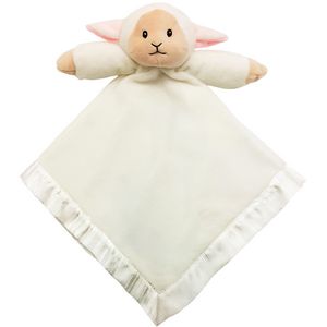 White Lamb Baby Blanket