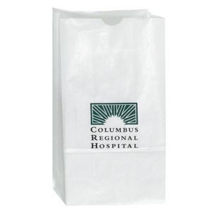 White Merchandise Bag (7 1/2"x10 1/2")