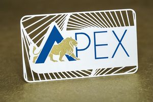 White Metal Business Cards