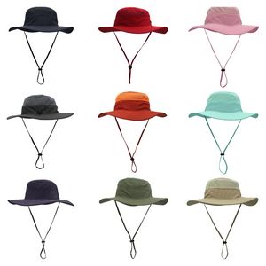 Wide Brim Foldable Bucket Hat