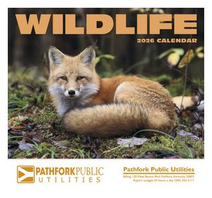 Wildlife Appointment Calendar - Stapled