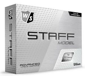 WilsonÂ® Staff Model & Model X Golf Balls (Dozen)