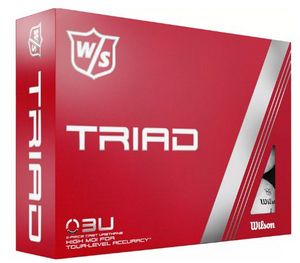 WilsonÂ® Triad Golf Ball (Dozen)