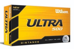 WilsonÂ® Ultra 500 Distance Golf Balls (15 Pack)