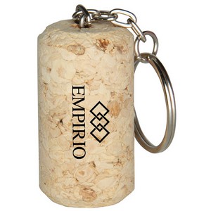 Wine Cork Keyring