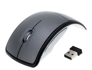 Wireless Foldable Mouse - Optical - 2.4Ghz