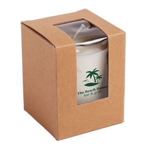 Wixie Candle with Kraft Paper Box : 3 oz