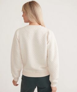 Women's Corbet Quilted Crew Puff Sleeve