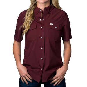 Women's Ferrell® Short Sleeve Snap Shirt
