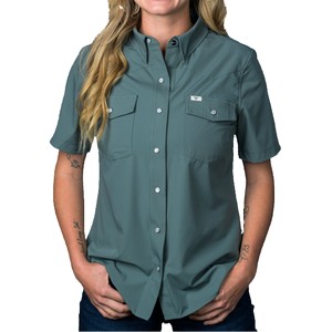 Women's Ferrell® Short Sleeve Snap Shirt