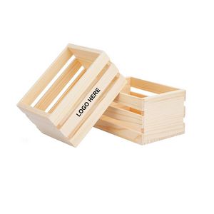 Wood Crates Nesting Storage Container