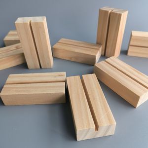 Wood Place Card Holder