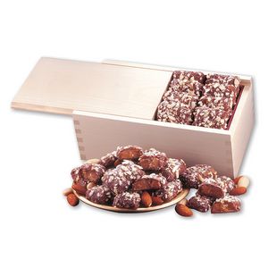 Wooden Collector's Box w/English Butter Toffee