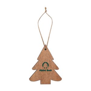 Wooden Tree Ornament